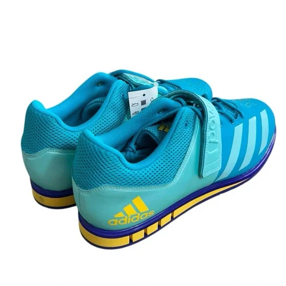 Adidas Powerlift 3.1 Weightlifting Shoes Men's 15 Energy Blue Training Sneakers - Picture 11 of 13